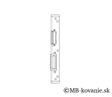 MACO hlavný dverný uzáver EH pre PVC U-6/32/9 Gealan aj pre el. vrátnik