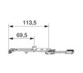 MACO horné ukončenie s 90°obmedzením MULTI MATIC KS