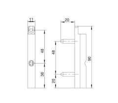 Winkhaus - sada ložiska pre plastové okná