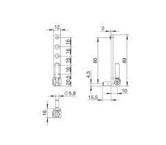 Winkhaus - sada ložiska pre plastové okná
