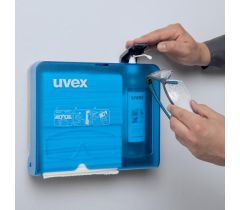 stanica na čistenie okuliarov uvex