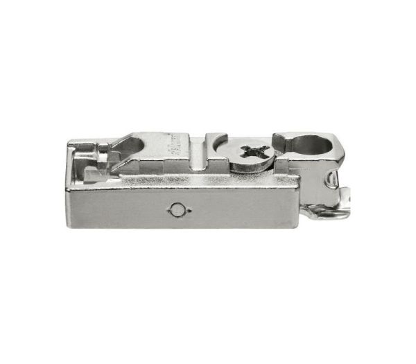 BLUM CLIP priama montážna podložka s excentrom, skrutky Spax, odst. 3mm