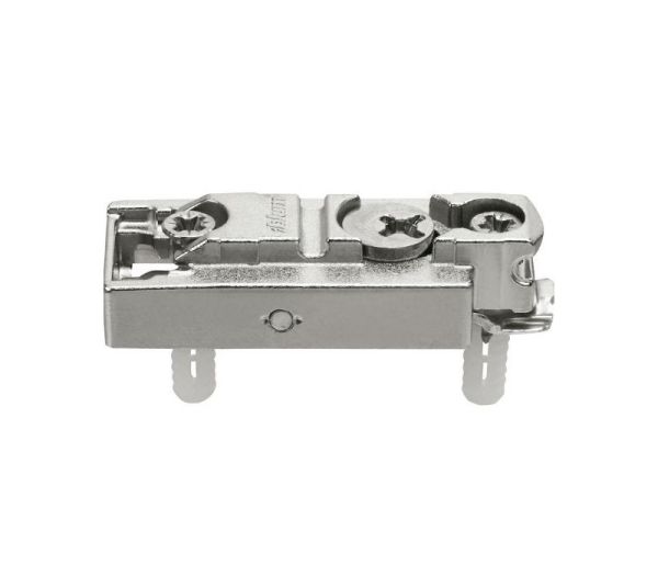 BLUM CLIP priama mont.podložka s excentrom,mont.s rozperkami EXPANDO, odst.3mm