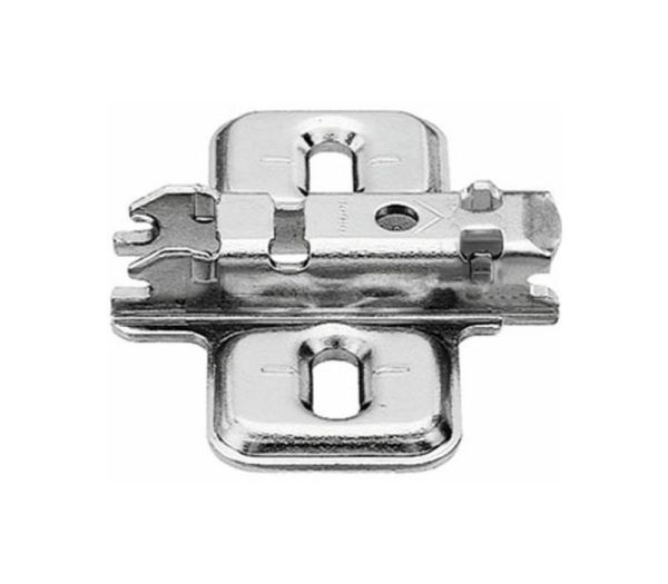 BLUM CLIP krížová montážna podložka, skrutky Spax, VN:pozdl.otvor,odst.0mm