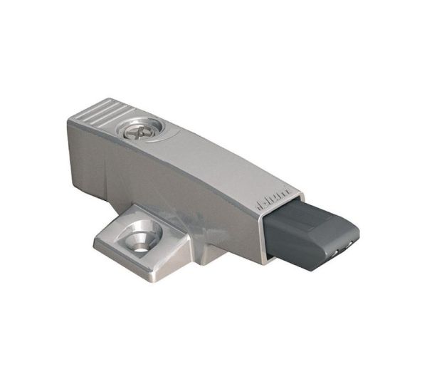 BLUM BLUMOTION 971 v krížovej adapt. platničke, výška zabud. 25, ponik. zinok