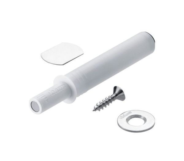 BLUM TIP-ON na dvierka 956.1004 krátka verzia s magnetom, biely