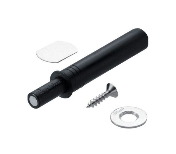 BLUM TIP-ON na dvierka 956.1004 krátka verzia s magnetom, čierny