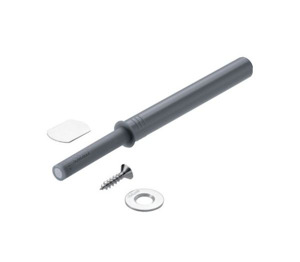BLUM TIP-ON na dvierka 956A1004 dlhá verzia s magnetom, sivý