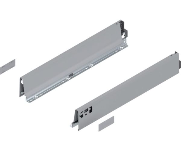 BLUM TANDEMBOX antaro bok 378M, menovitá dĺžka 400mm, oceľ sivá