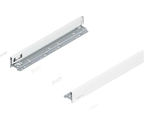 BLUM LEGRABOX pure bok výška N, md 450 mm, oceľ hodvábne biela-matná