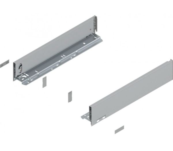 BLUM LEGRABOX pure bok výška M, md 300 mm, oceľ Polar strieborná - matná