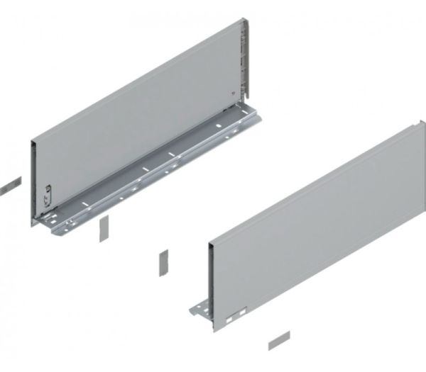 BLUM LEGRABOX pure bok výška C, md 550 mm, oceľ Polar strieborná - matná