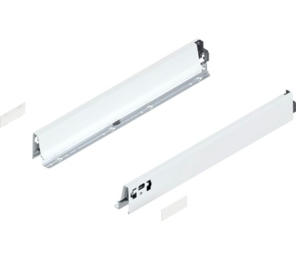 BLUM TANDEMBOX antaro bok 378N,menovitá dĺžka 400mm, oceľ, biela