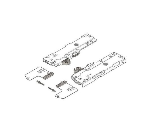 BLUM TIP-ON BLUMOTION LEGRABOX MOVENTO jednotka typ L3, 15-40 kg pre F