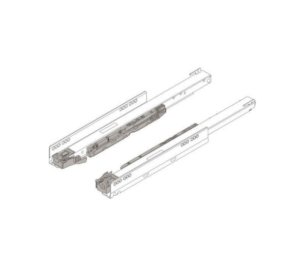 BLUM LEGRABOX korpusová lišta BLUMOTION S, md 450 mm, 40 kg pre výšku N,F