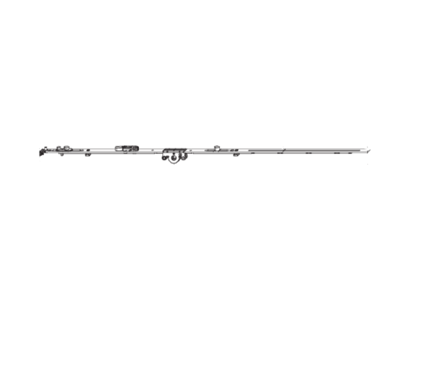 MACO  Otv.-sklop. 841 - 1.090 mm prevodovka s bočným výklopom  mm- MULTI-MATIC - Strieborná